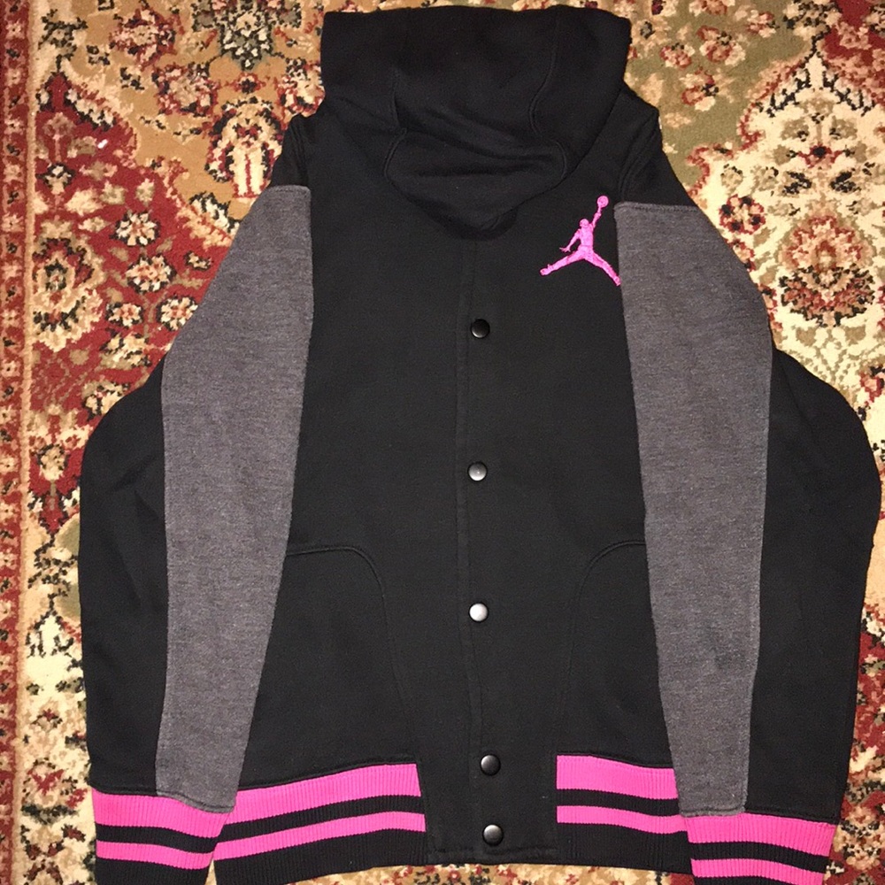 Girls Jordan hoodie.